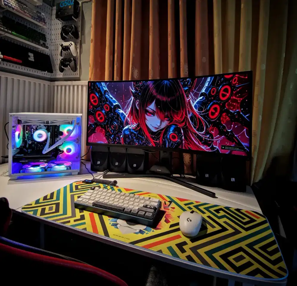 pc gaming murah ryzen 5 | ram 16gb | gtx series | liquid cooler