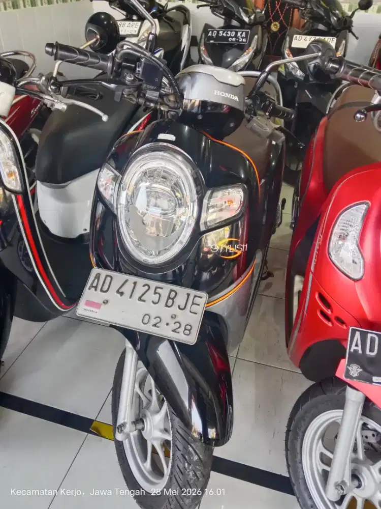 Honda scoopy fi new 2018