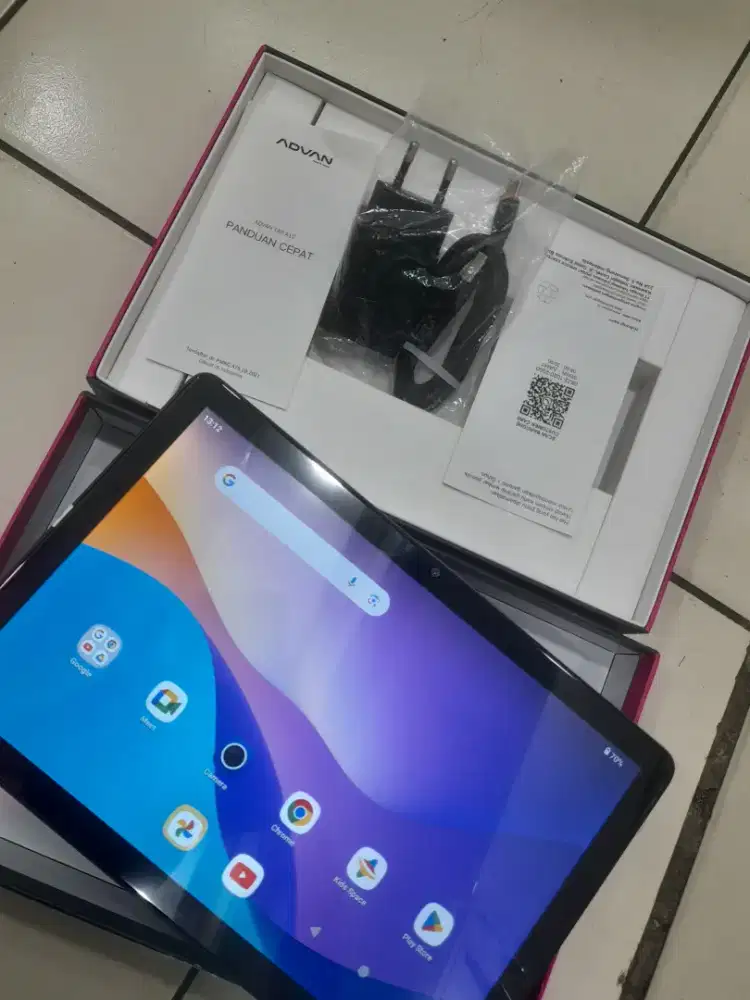Second tab advan a10 wifi only fullset