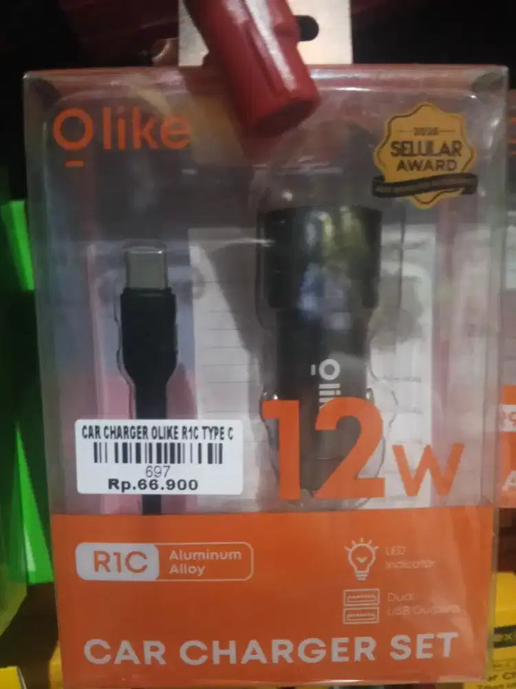CAR CHARGER OLIKE R1C TYPE C