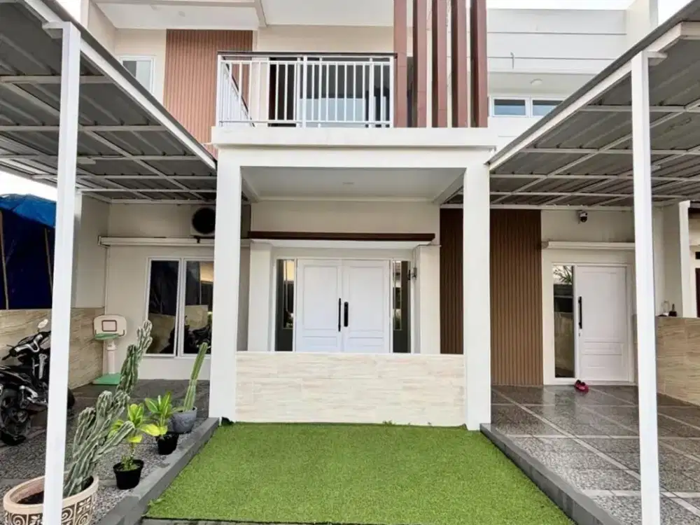 Rumah Mewah Minimalis Mustika Hegar Regency, Desain Kekinian Dekat Borma Ciwastra