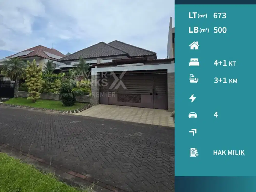 Dijual Rumah Terawat Mewah Premium di Istana Dieng Malang