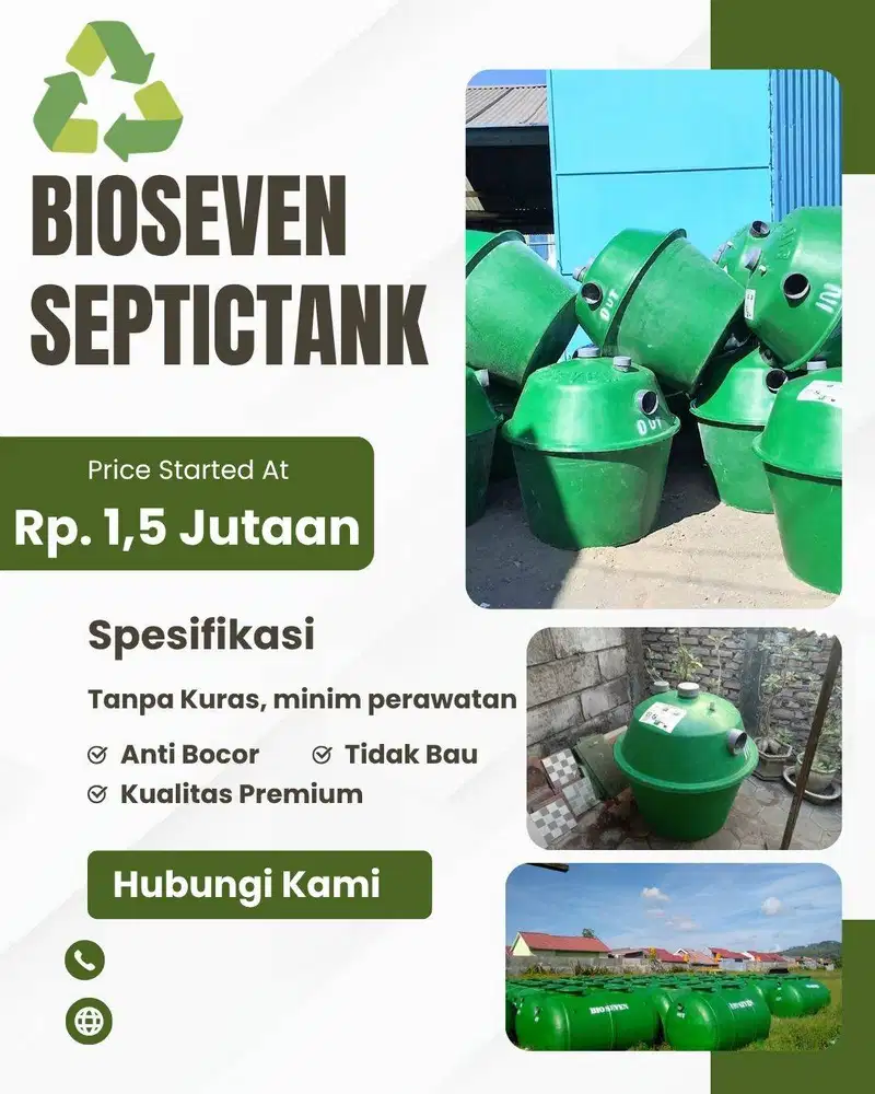 Septictank Bioseven Ramah Lingkungan