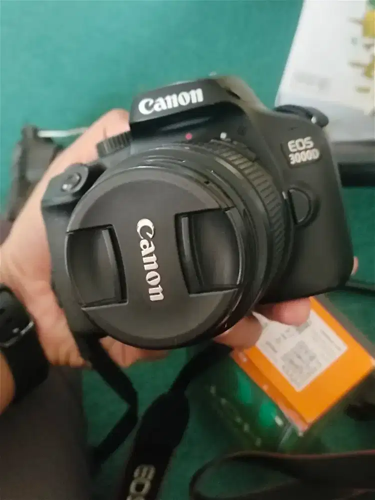 Canon 3000d bekas dan masih mulus