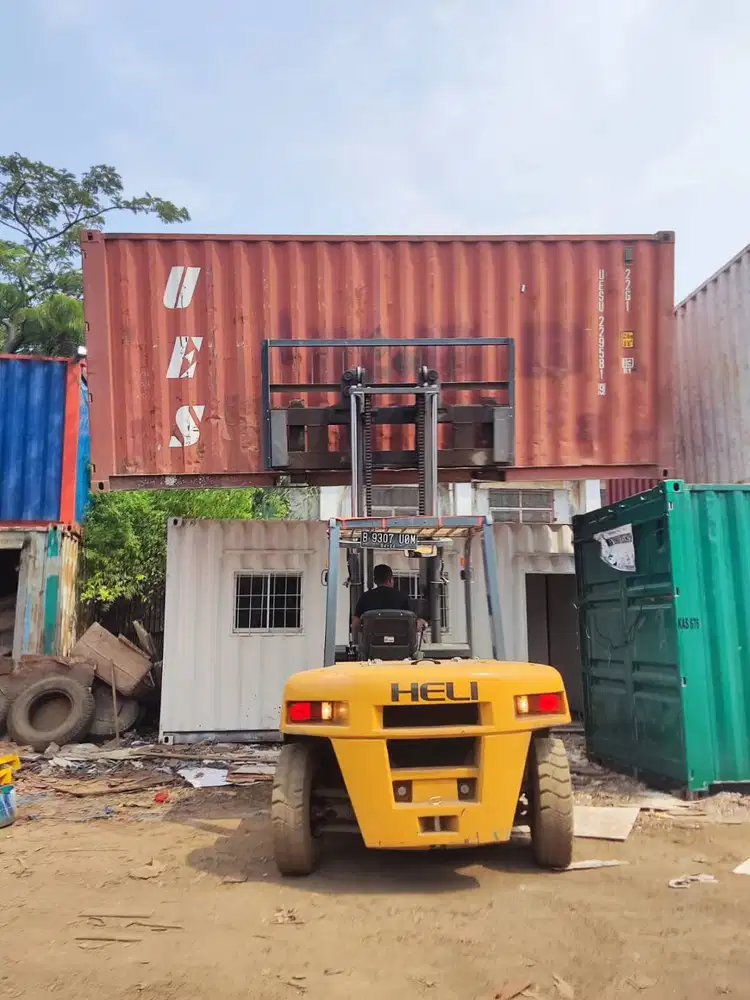 kontainer 20ft new kondisi 70-80%