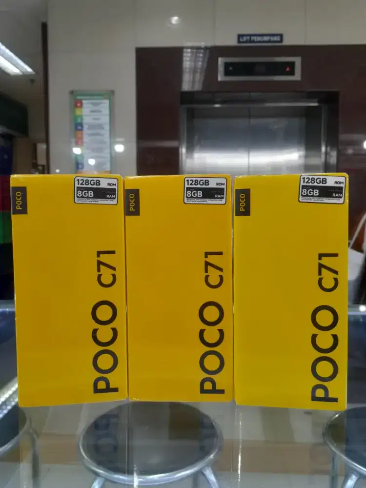 New poco c71 4/128GB