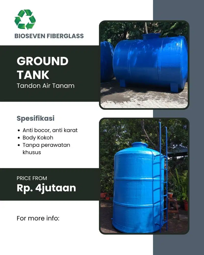 Groundtank Tandon Air Tanam