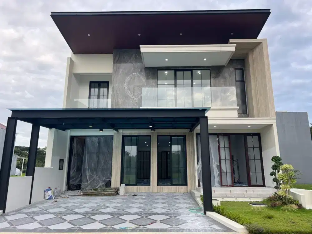 Rumah Virgin Gorda Pakuwon City  Baru Gress Row jalan 3 mobil