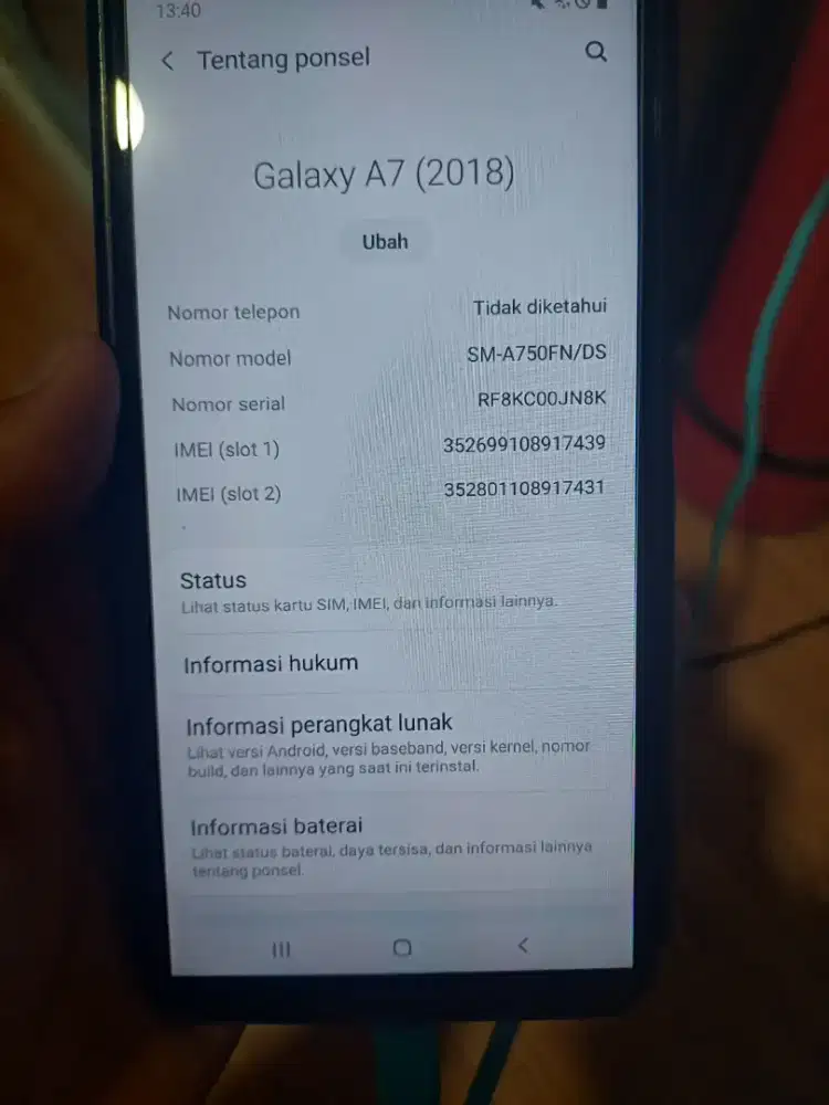 samsung A7 2018