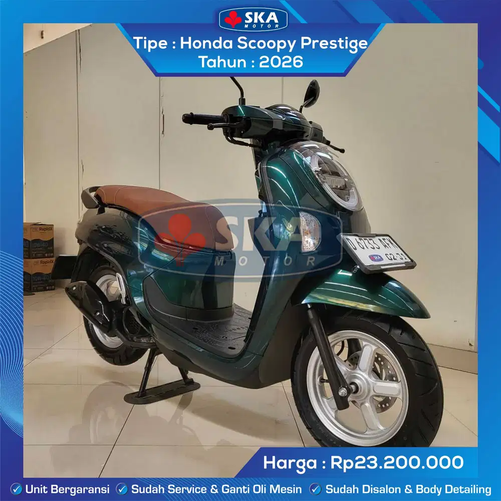 Honda Scoopy Prestige Tahun 2026