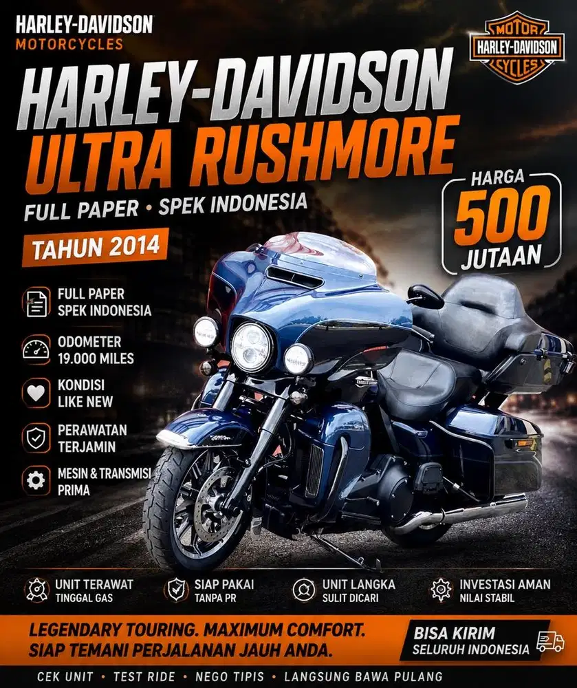 Harley Davidson Ultra Rushmore Full Paper 2014