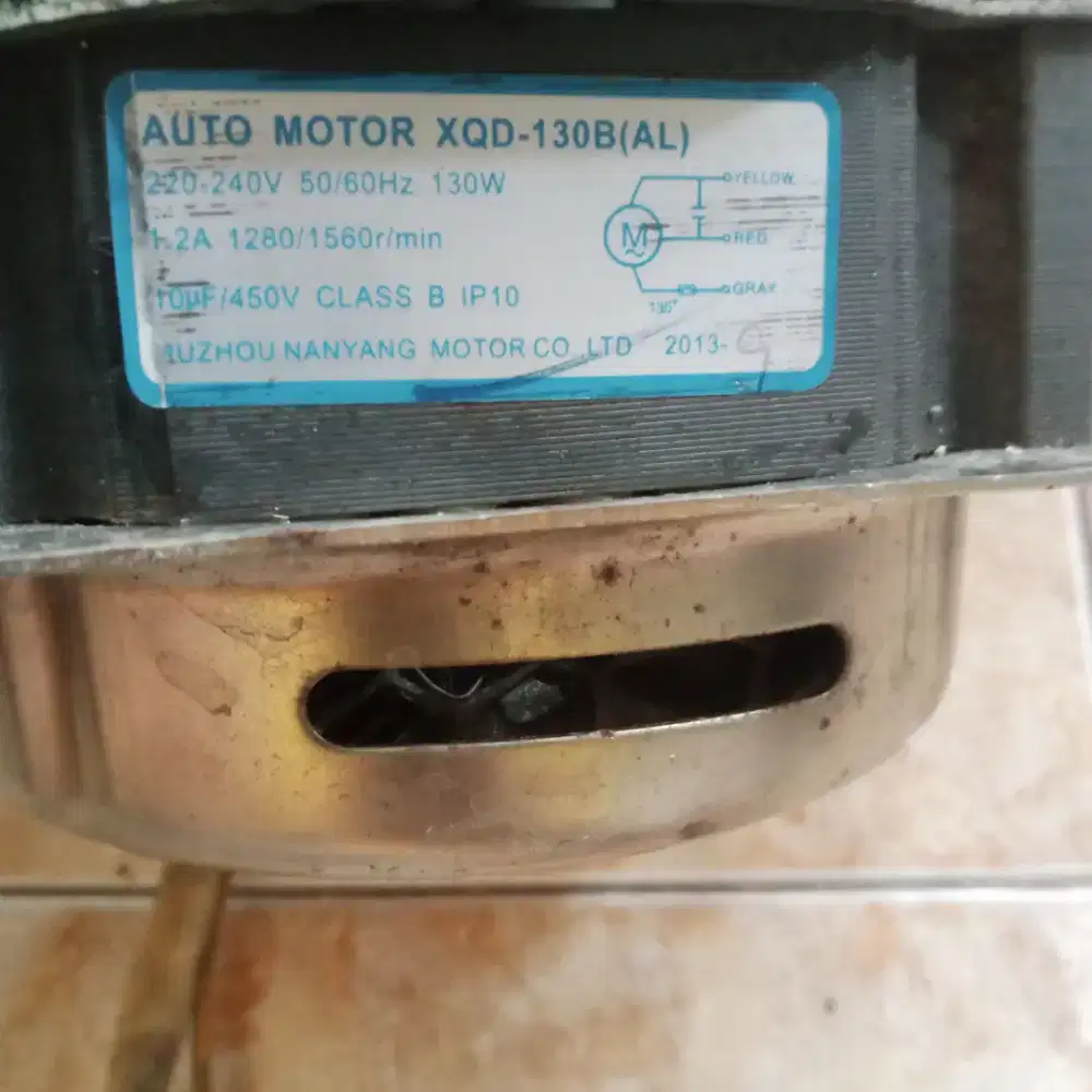 Motor Dinamo mesin cuci 1 tabung