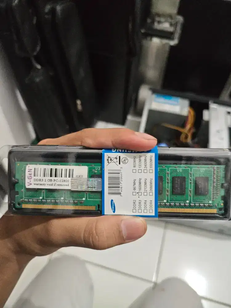 Ram v-gen DDR 3 2gb Pc-12800