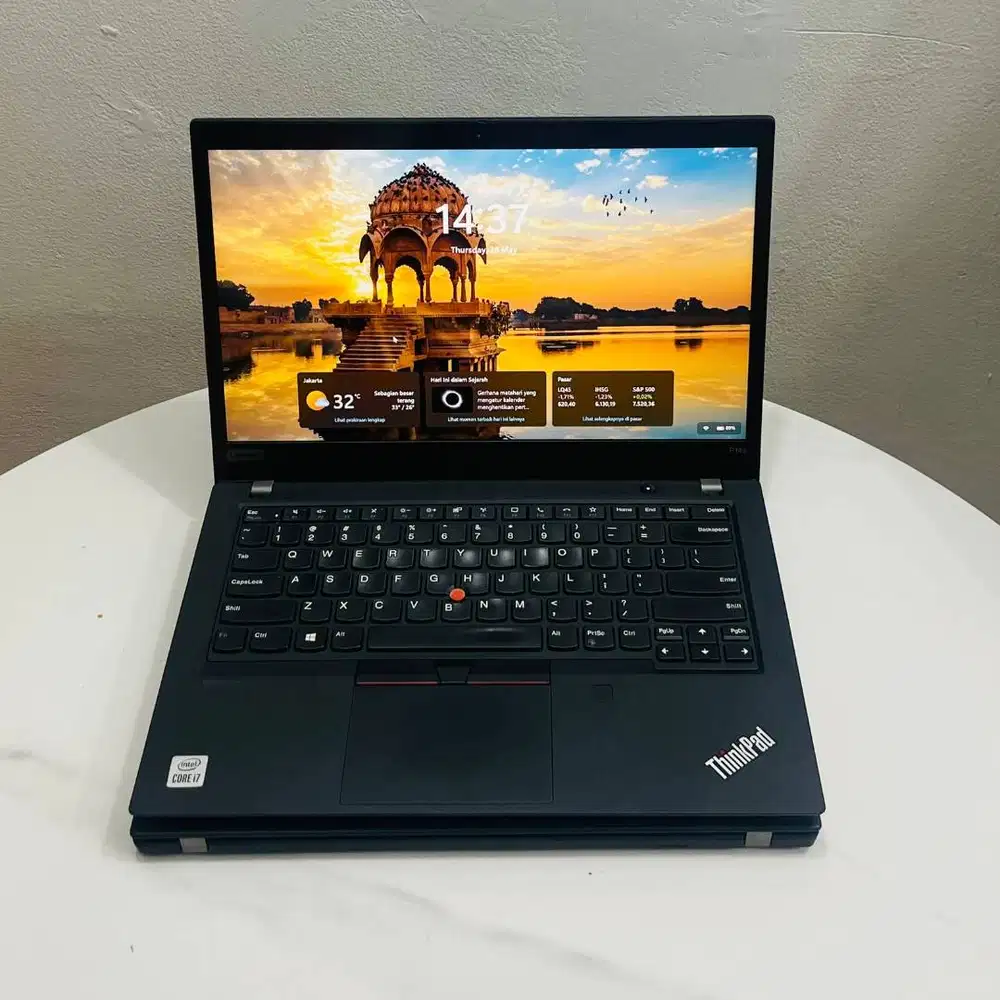 Laptop Lenovo Thinkpad P14s Core i7 Gen10 Ram 16gb Layar 14inch N-EC