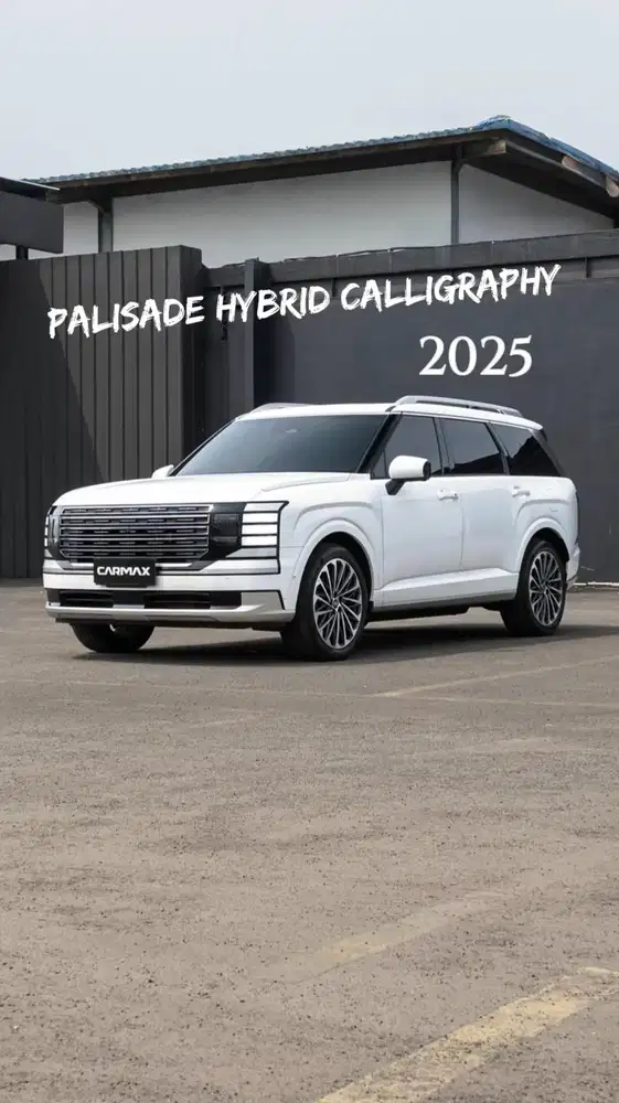 Hyundai Palisade 2025 Hybrid Putih Elegan Siap Gas!