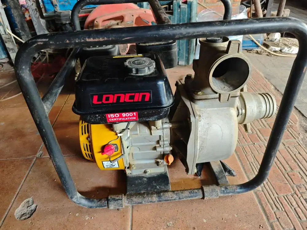 pompa air Loncin bekas 3 inch 6,5 HP (seri LC80ZB/G200F)
