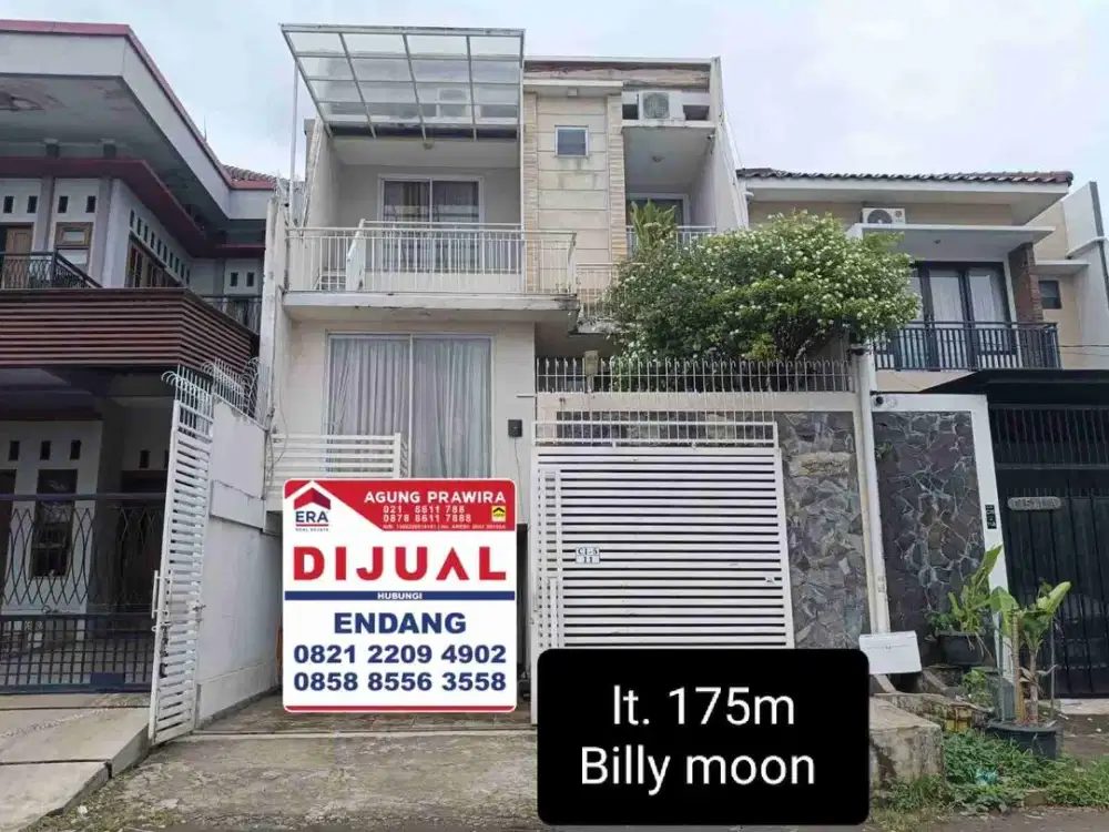 Rumah Mewah 3 Lantai di Billy Moon Duren Sawit, Lokasi Premium