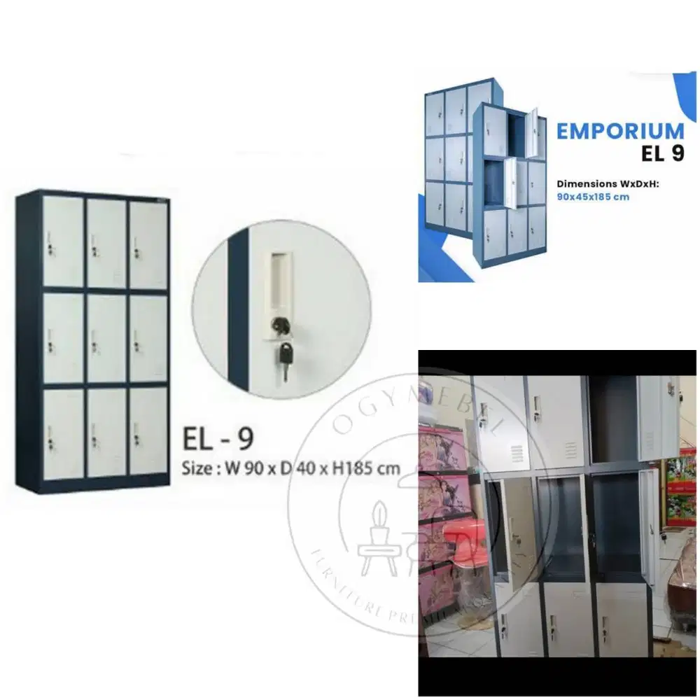 PROMO LOKER BESI 9 PINTU SALE TERLARIS GRATIS ANTAR TERMURAH