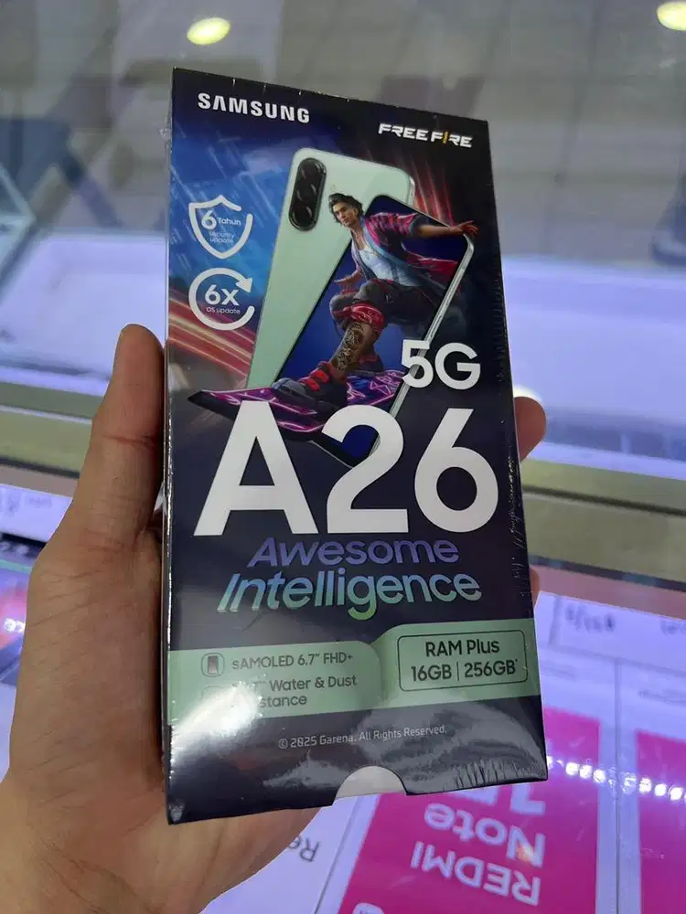 Samsung A26 5G ram8/256gb new garansi resmi sein ready