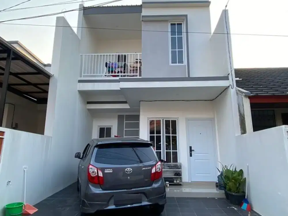 Rumah Baru Cantik di Kembang Larangan Ciledug Semi Furnish Bebas Banjir dekat Halte Busway