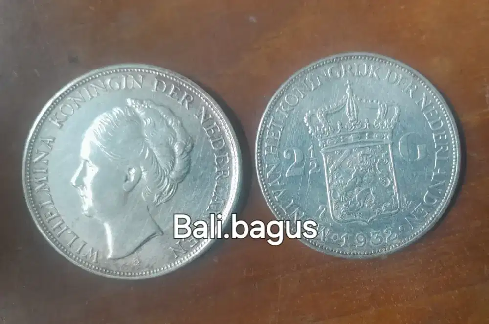 Koin Kuno Perak Wilhelmina