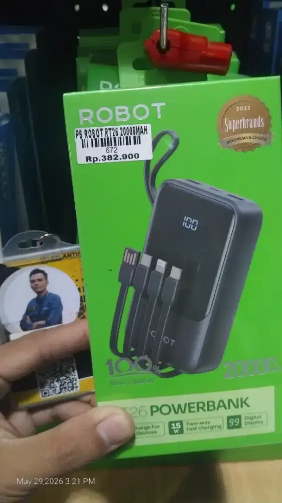 PB ROBOT RT26 20000MAH ATLANTIS DAHSYAT