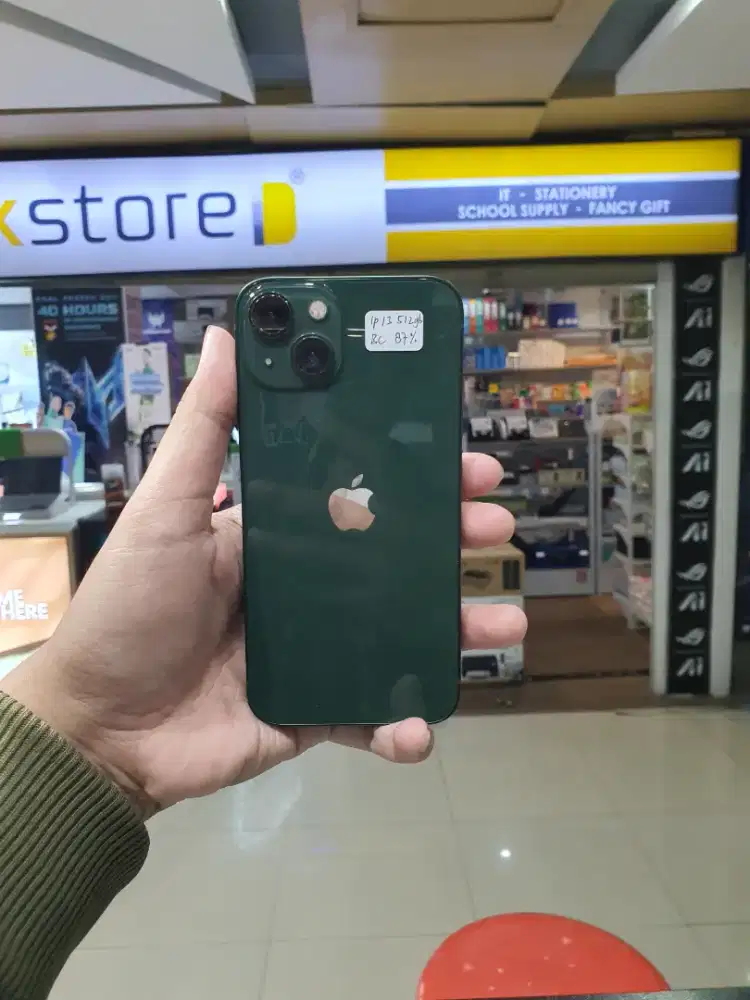 Iphone 13 512 GB Second Bea Cukai Aman Fullset
