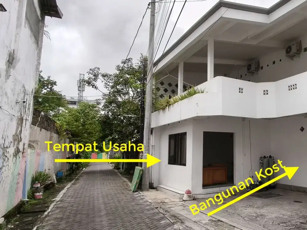 Kios Ruang Tempat Usaha Depan Kost di Pedurungan Semarang
