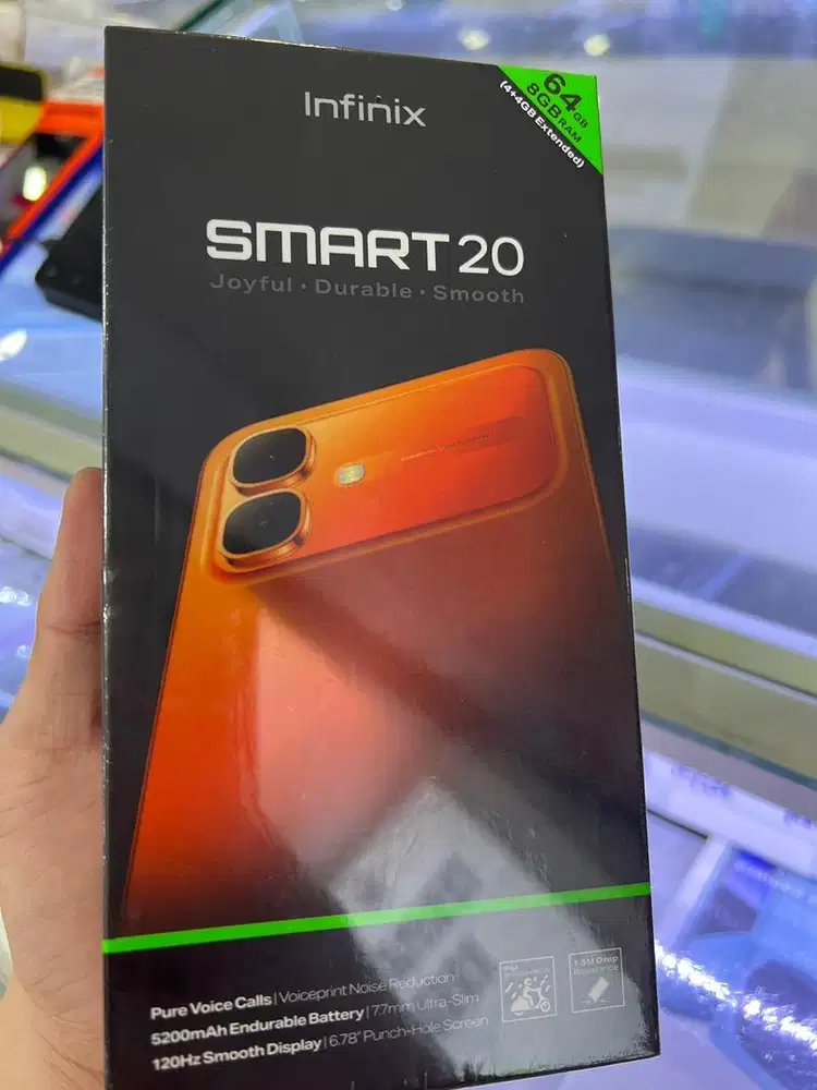 Infinix Smart 20 ram4/64gb new garansi resmi infinix ready