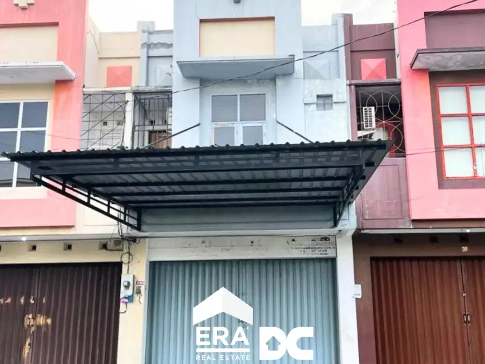 JUAL Ruko 2 Lantai Ada Katrol Pengangkut Barang di Semarang Indah