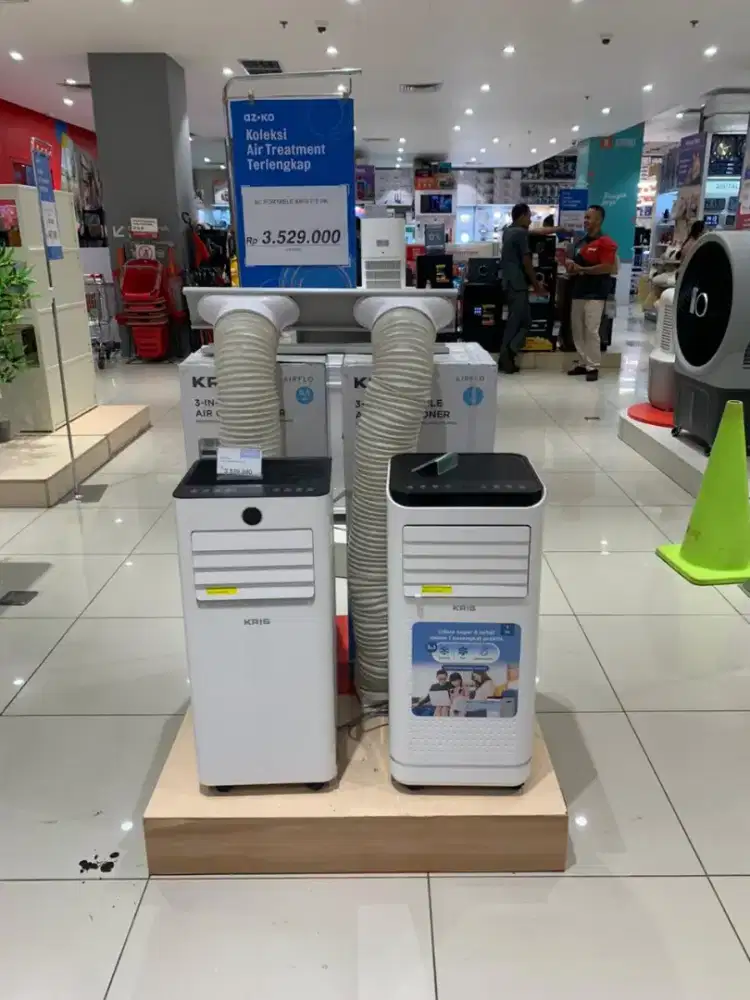 Promo cicilan AC portabel Bunga 0% Gratis 2x angsuran