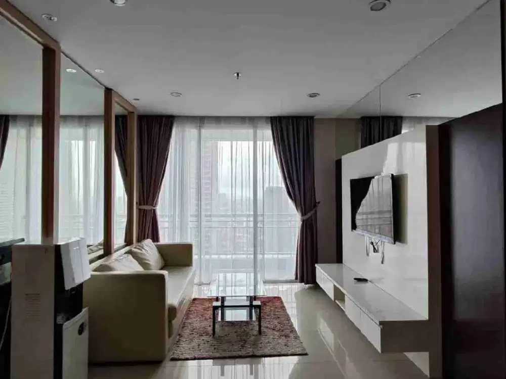 Disewakan unit apartemen taman anggrek residence tipe kondominium 2br+ furnished bagus