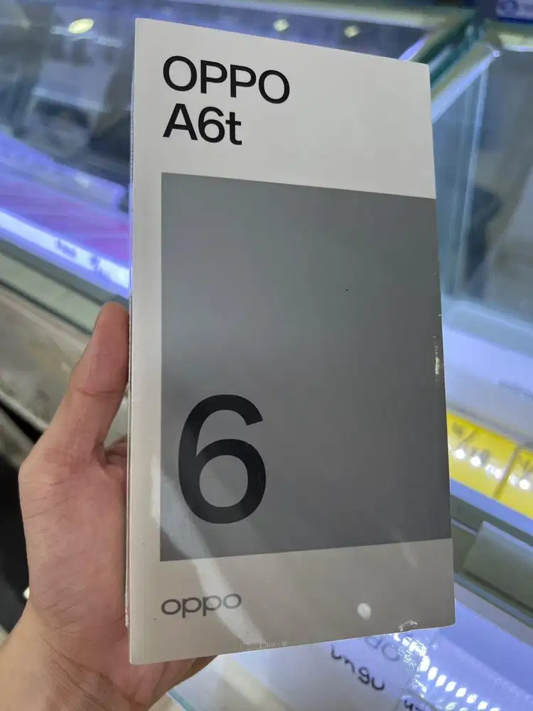 Oppo A6T ram4/64gb new garansi resmi oppo ready