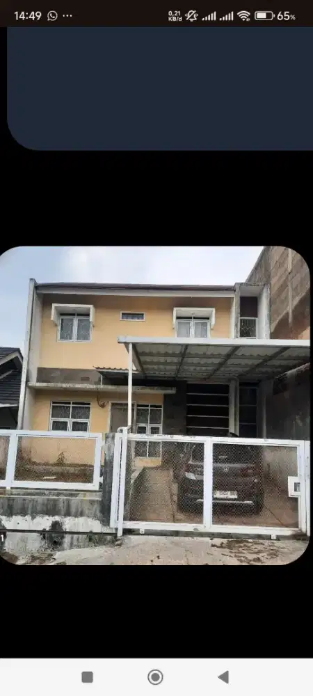 Rumah 2 lantai Dijual