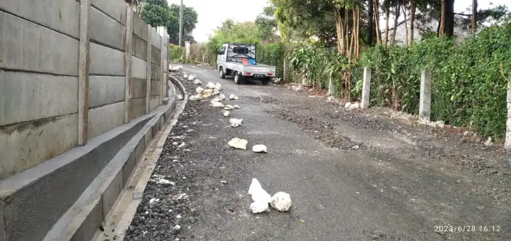 Land clearing bongkar bangunan ruko Galian tanah