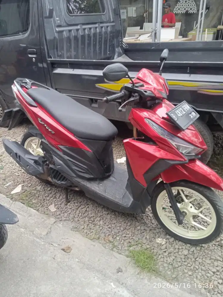Jual Motor Vario Merah led