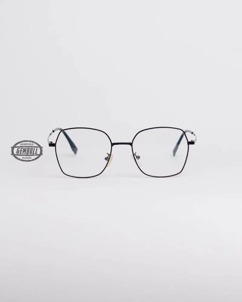 GEMBULL GLASSES - KACAMATA KOTAK BESI FULL RAMPING - DAYA 01