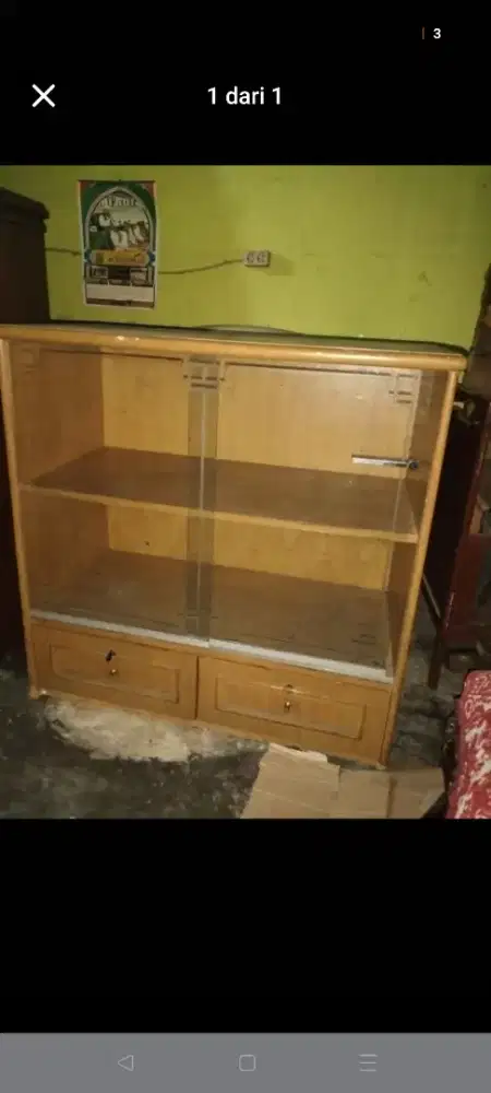 lemari buku/ sepatu, harga net