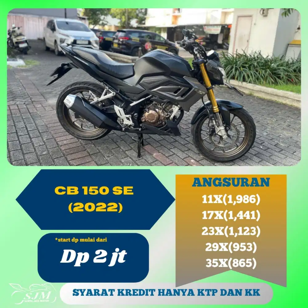 HONDA CB 150 SE 2022 CASH & KREDIT