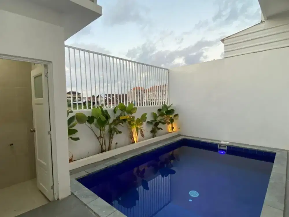 RICE FIELDS VIEW VILLA LOCATED IN RESIDENTIAL AREA OF KEROBOKAN