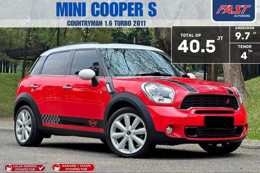LOW KM.59RB PAJAK PANJANG MINI COOPER S COUNTRYMAN 2011