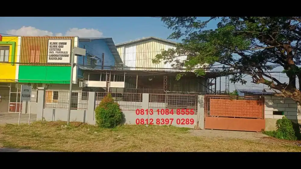 Tanah SHM 6720m Sudah Ada Gudang+Workshop & Klinik BPJS Aktif Cirebon