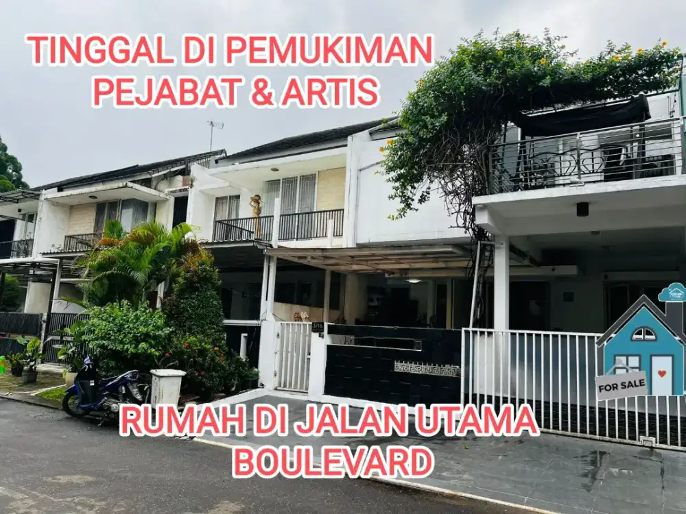 RUMAH POSISI BOULEVARD CITRA GRAN Cantik Minimalis Modern 2 Lantai