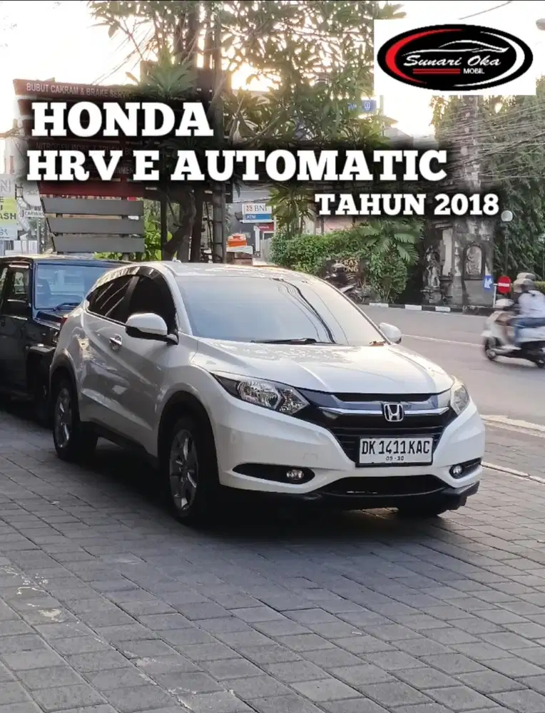 HONDA HRV E CVT 2018 PLAT DK LOW KM SUPER ISTIMEWA