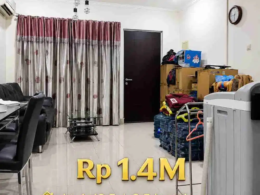Wilson Rumah full renovasi semi furnish di golden palm