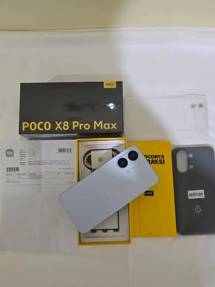 Poco X8 Pro Max 12/512 Garansi Panjang Fullset Full Original Istimewa