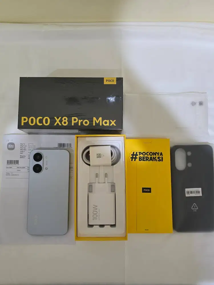 Poco X8 Pro Max 12/512 Istimewa Garansi Panjang Fullset Full Original