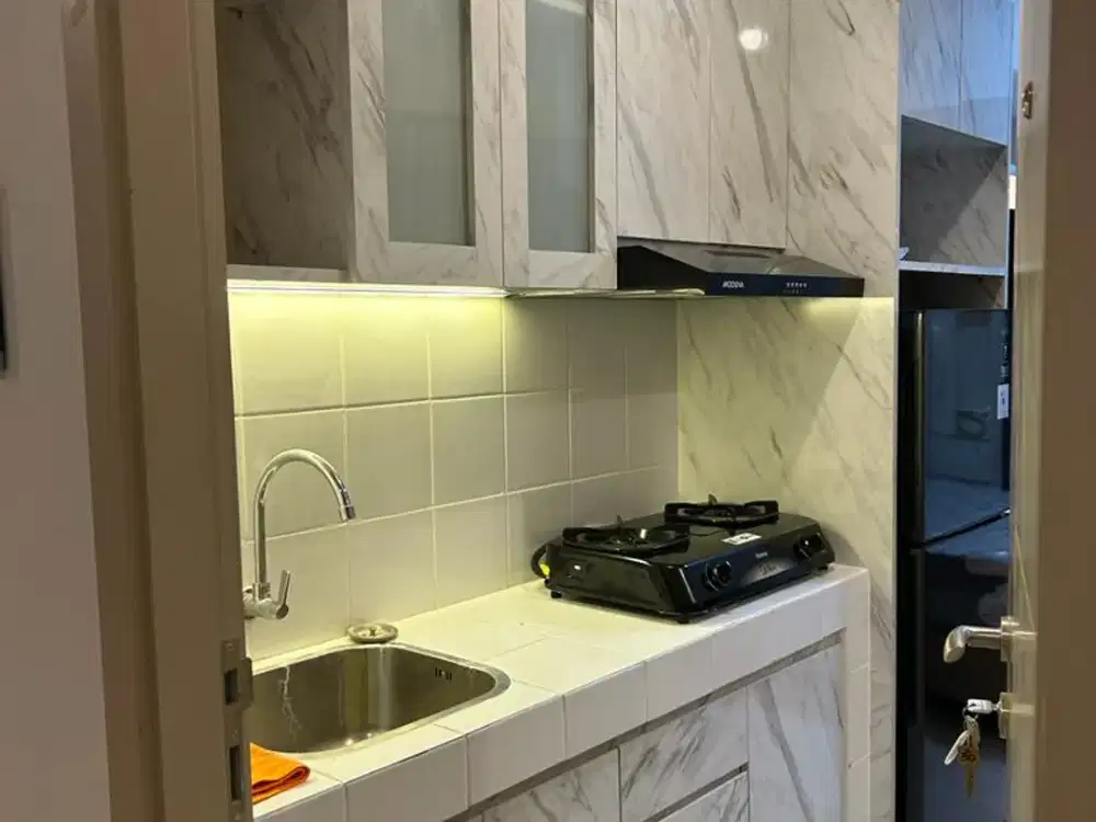 sewa apartemen tokyo riverside PIK 2 tipe studio furnished
