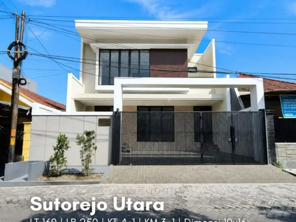 Rumah Sutorejo Utara NEW, MINIMALIS, GRANITE STRATEGIS