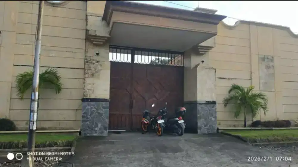 DIJUAL CEPAT BANGUNAN BEKAS PABRIK ( BU )